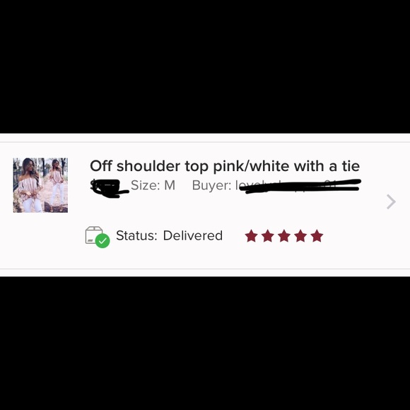 Final SALE🌴Off the shoulder top with a front tie - Picture 4 of 11